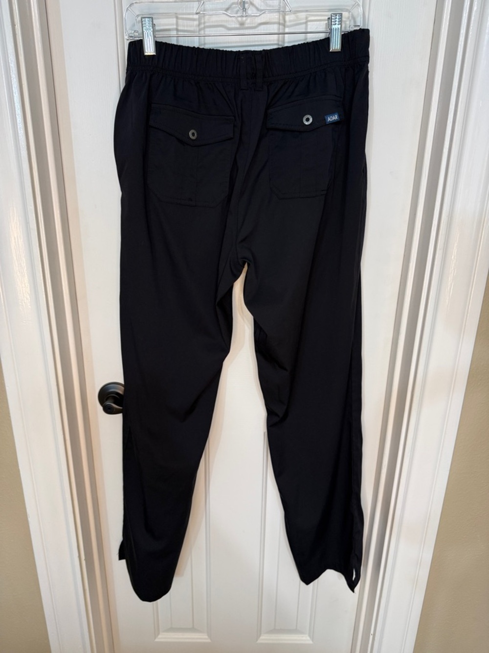 ADAR Black Women's Scrub Set - Top & Pants - Picture 7 of 12